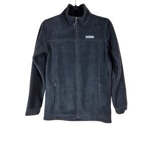 Columbia Jacket Women’s Large Black Fleece Outdoor Winter Warm Athletic Casual
